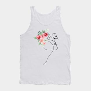 mother nature- pink Tank Top